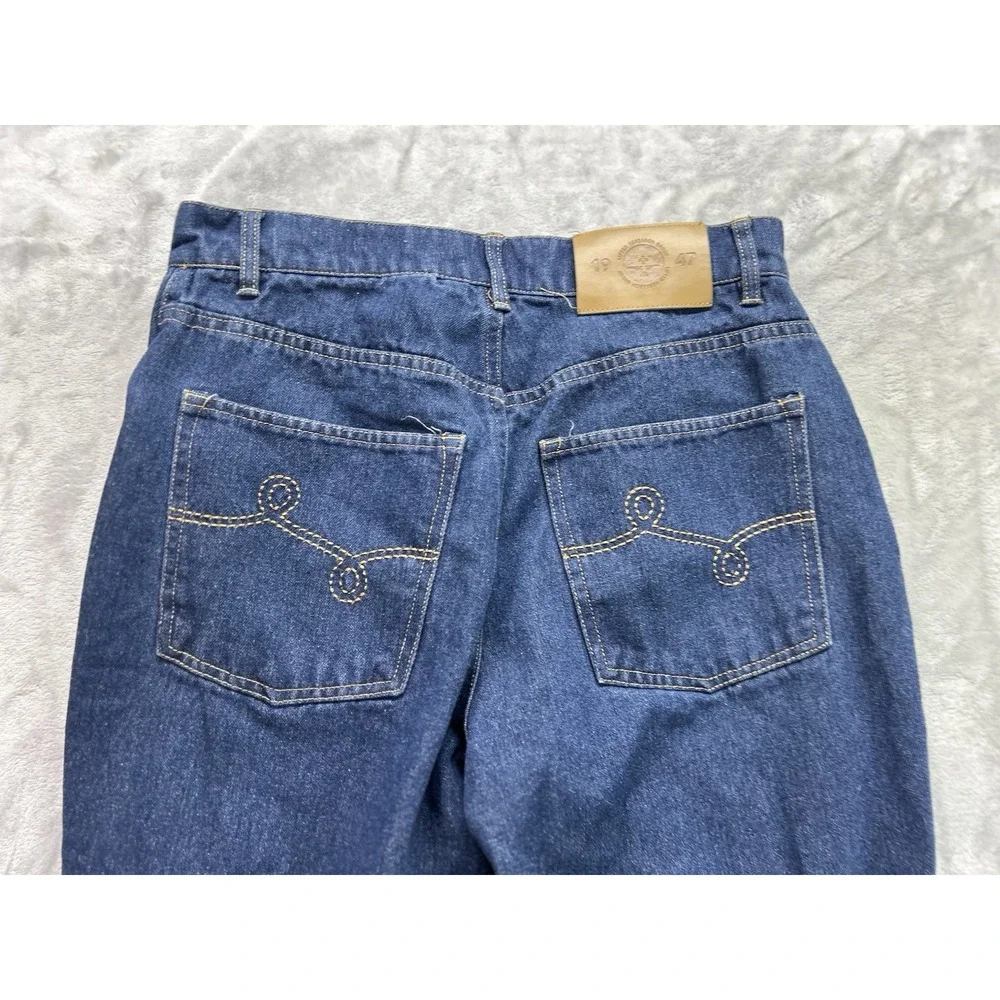 LRG True Taper Jeans Men's 28x31 Dark Indigo Denim Straight Slim Grunge Street